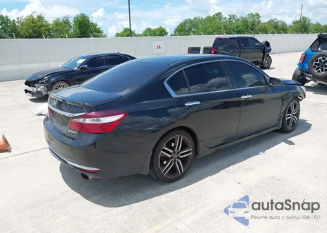 2016 Honda Accord Sport из США, поврежденный, VIN 1HGCR2F57GA117257